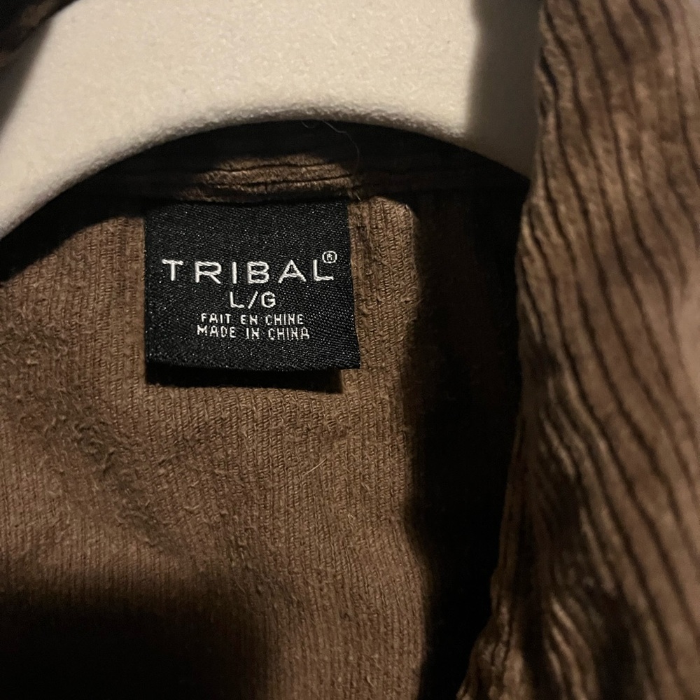Tribal Corduroy Women's Jacket - Picture 3 of 4